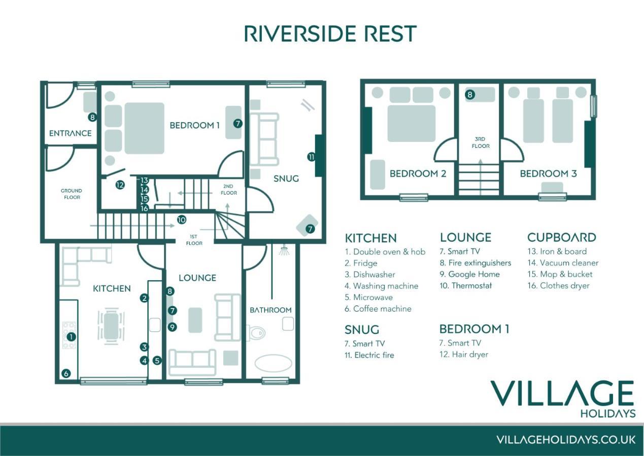 Riverside Rest Оллертон Экстерьер фото